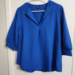 SHEIN Royal Blue Blouse